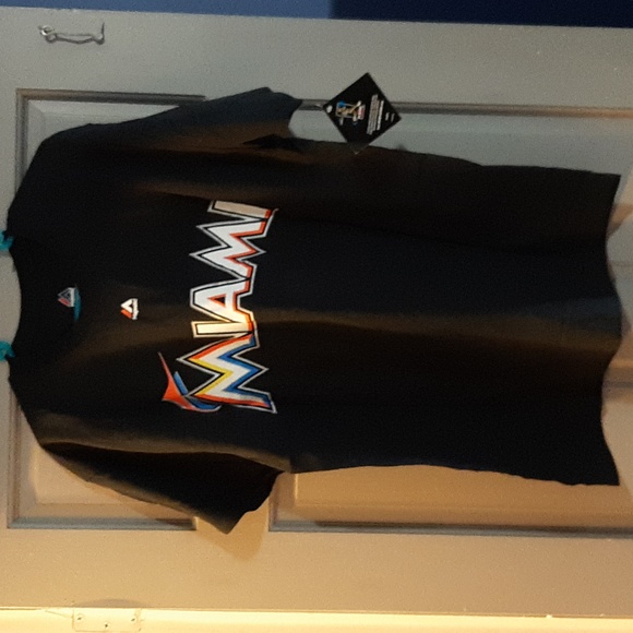 Miami marlins large stanton t shirt - Picture 1 of 3